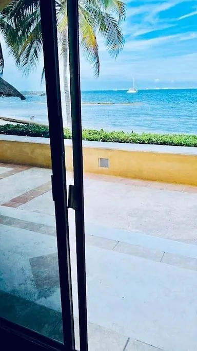 Punta Me Apartment Beach Front In The Hotel & Waterpark Cancun Mexico