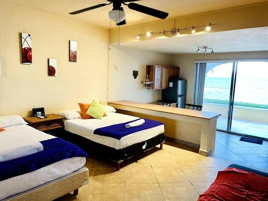 Punta Me Apartment Beach Front In The Hotel & Waterpark Cancun Mexico