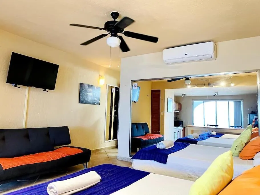 Punta Me Apartment Beach Front In The Hotel & Waterpark Cancun