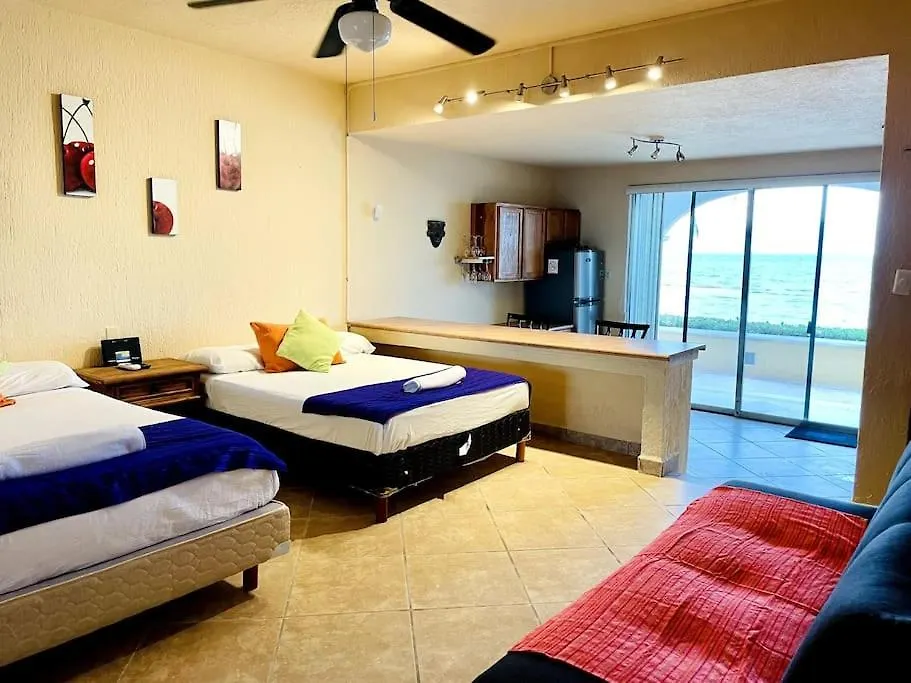 Punta Me Apartment Beach Front In The Hotel & Waterpark Cancun
